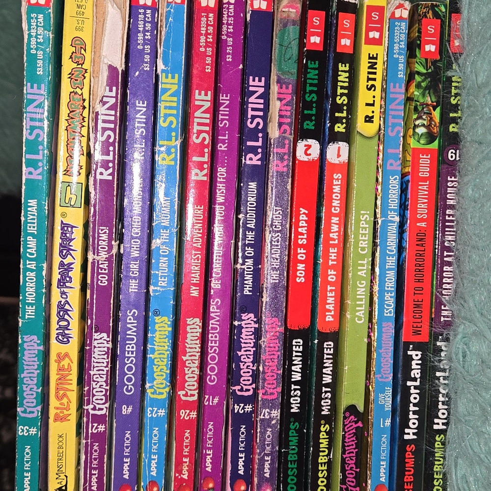 Vtg Goosebumps Book Collection by R.L. Stine 15 Book Bundle